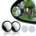 thumbnail image 1 of Small Round Mirror Rear View Mirror For Car - Rearview Mirror Car Reverser Blind Aid 360 Degree Reflector Adjustable Wide Angle Hd Paste, 1 of 6