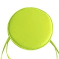 thumbnail image 1 of Small Round Seat Cushion 30cm with Ties for Stools and Chairs, Soft Fabric Pad for Dining and Kitchen, Non-Slip Chair Cushion with Secure Straps, 1 of 7
