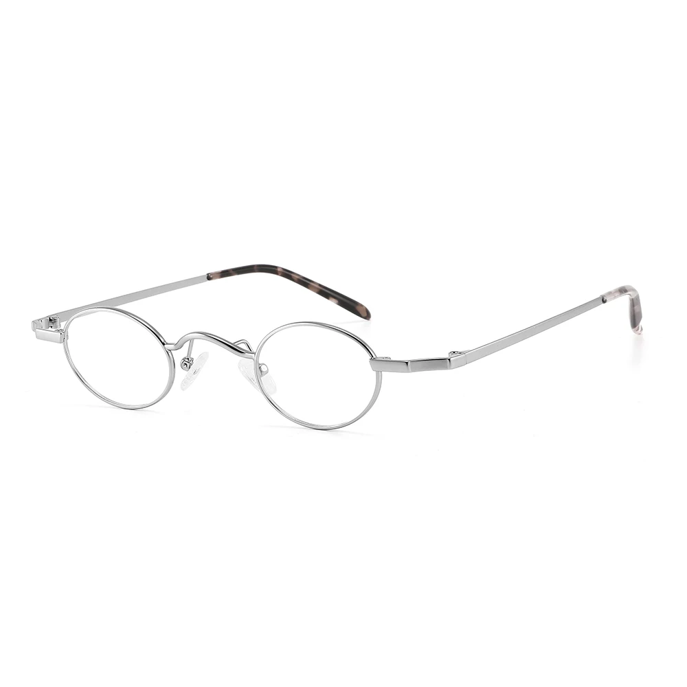 Small Round Women Men Reading Glasses with Diopters custom prescription