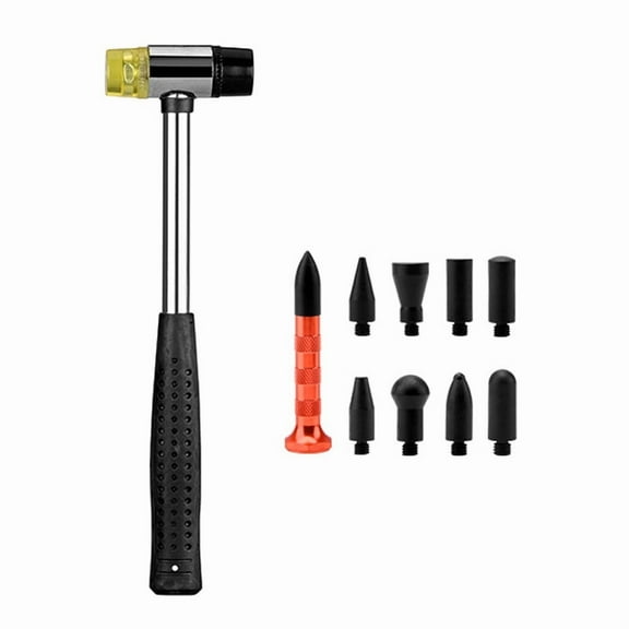 Small Rubber Hammer Multifunctional Nylon Head Mallet With Non-Slip Handle For Jewelry Craft DIY Hand Tools Accessory