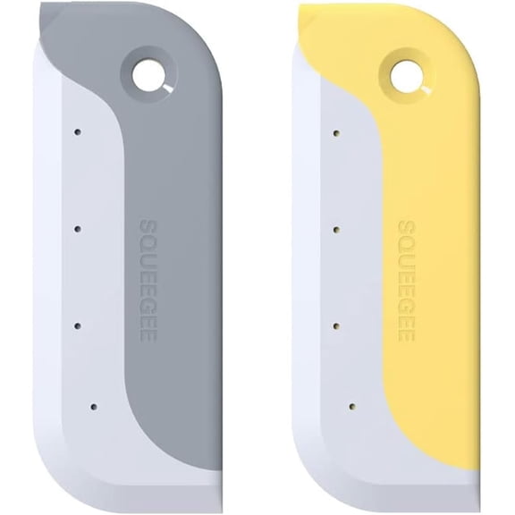 Small Rubber Squeegee(2 Pack),Kitchen Sink Squeegee for Countertops and Dishes.Multi-Purpose,for Vanity Tops,Bathroom Mirrors,Car Windows and Side Mirrors