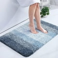 thumbnail image 1 of Small Rug, Living Room Bedroom Flocking Carpet Plushes Rug Bathroom Absorbent Non Slip Mats Kitchen Foot Mats Wash Bathroom Rugs For Bedroom Bath Tub And Shower, 1 of 6
