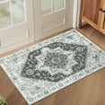 thumbnail image 1 of Small Rugs for Bedroom, 2x3 Washable Rug Non Slip, Entrance Rug, Boho Kitchen Throw Rugs Entryway Rugs Indoor Door Mat, Low Pile Distressed Rugs Carpet for Hallways, Entry, 1 of 6