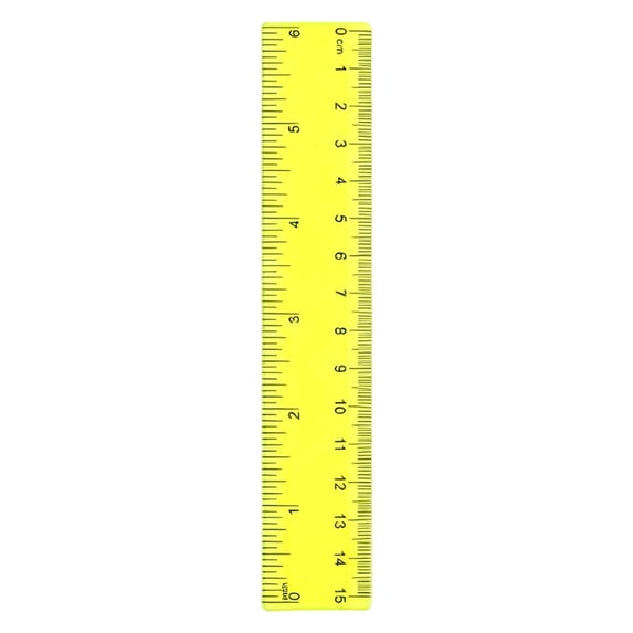 Small Ruler Drafting Tools Cute Ruler Office Supplies Ruler For Home Classroom Essentials Rulers With Inches And Centimeters Mini Ruler Plastic Ruler Ruler For Measuring Yellow