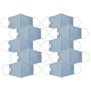 MARTEX Small, S/M, Standard Reusable Face Mask, Light Blue, 10 Pack