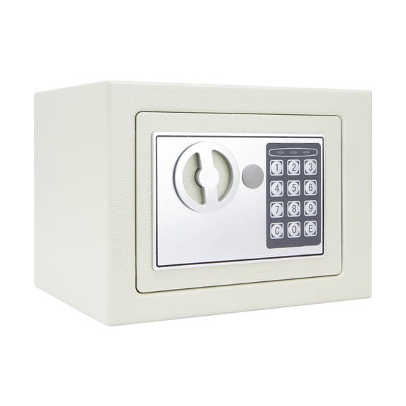 Small Safe Box Digital Password With Key Full Steel Anti Theft Home Office Security Safe