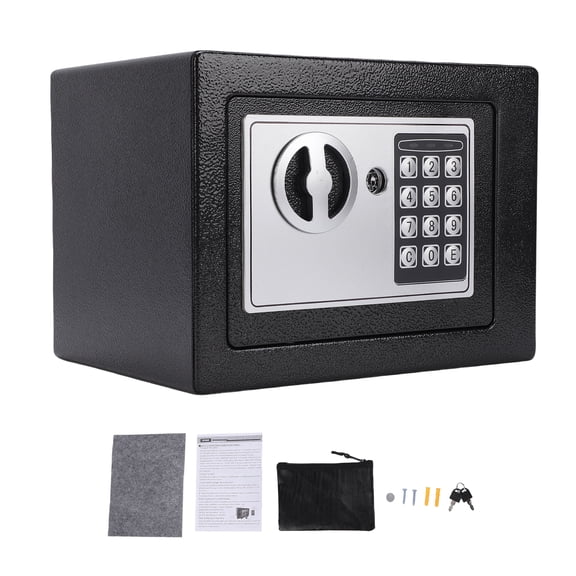 Small Safe Box Home Safes Fireproof Box with Slot Digital Security for Valuables Wall mounted Hidden Safe Box 0.17 Cubic Feet