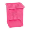 thumbnail image 1 of Small Safe Box Metal Hollowed Out Desktop Storage Box 9x9x10cm Multifunctional Color Mesh Small Storage Box for Student Stationery, 1 of 8