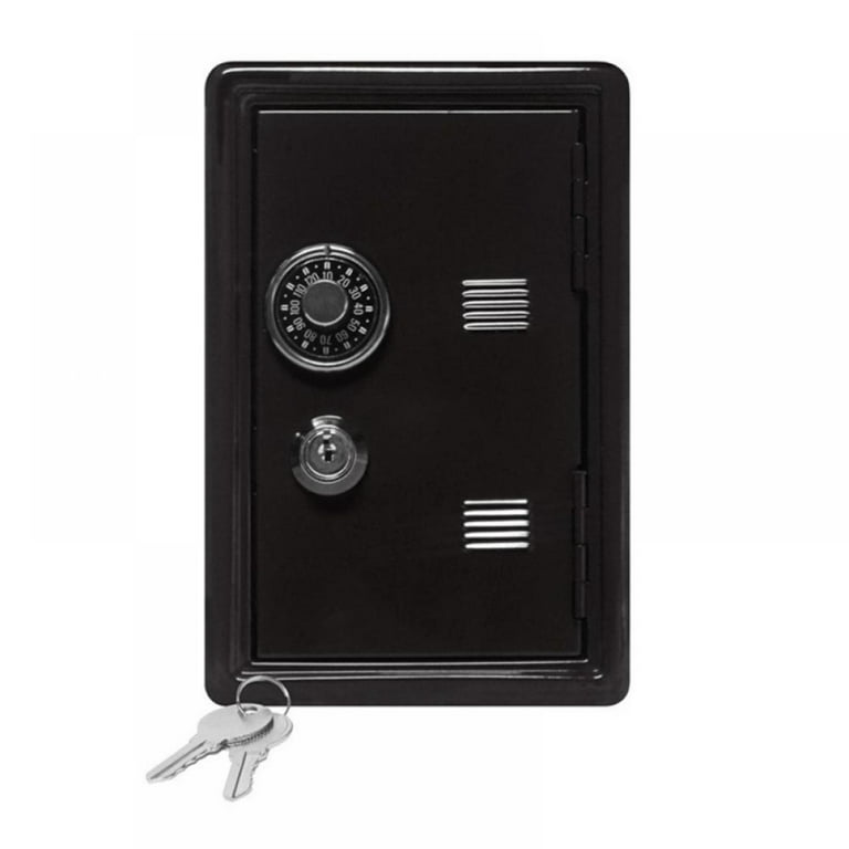 Small Safe Box,Mini Safe Kids Safe Box for Home Office，Personal Safe Lock  Box，Money Jewelry Storage