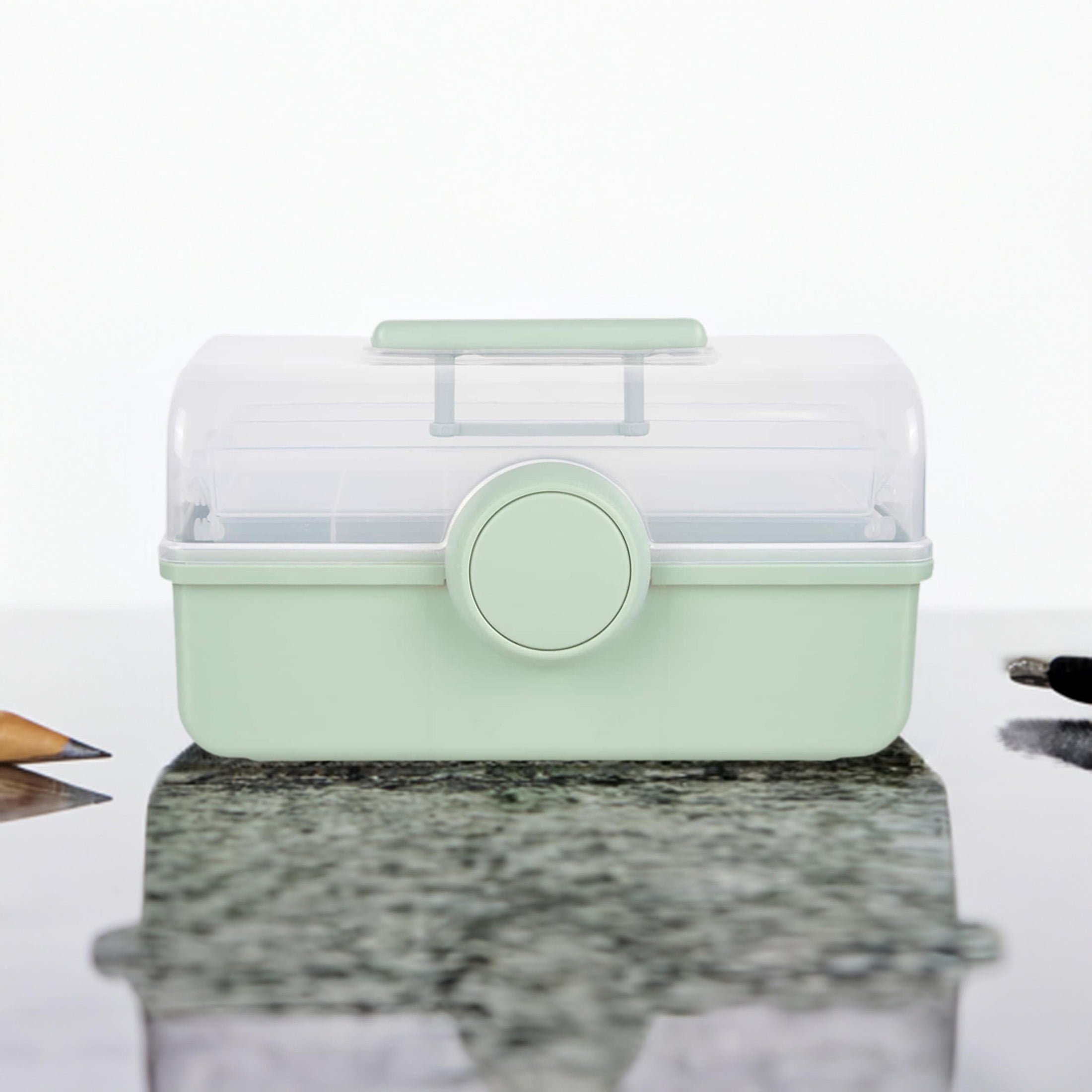 Small Sage Storage Box by Artist's Loft - Store - Organize - and Transport Art and Crafting Supplies - 1 Pack