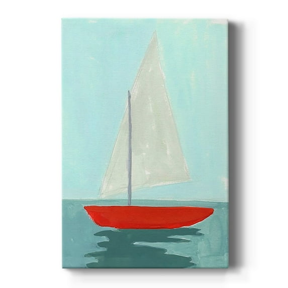 Small Sail II Premium Gallery Wrapped Canvas - Ready to Hang