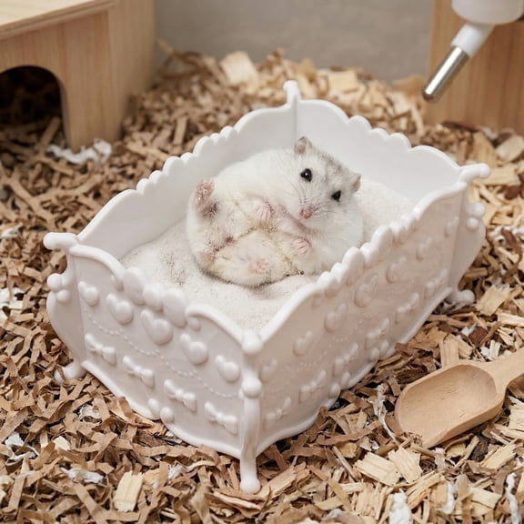 Small Sand Bathing Bath Container For Degus Hamsters Gerbils And Small Animals prom decorations