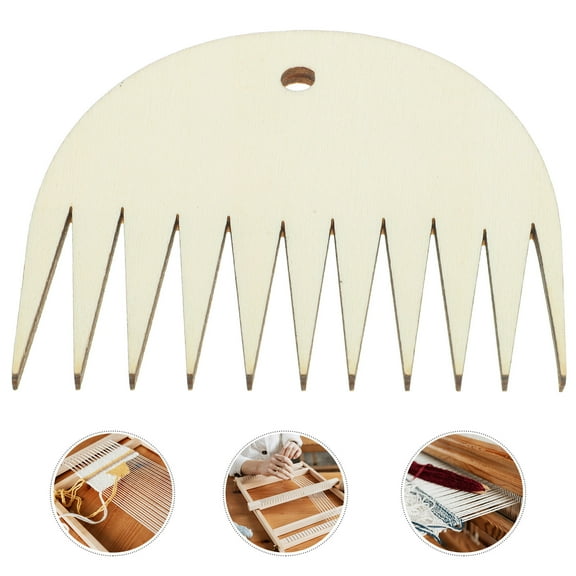 Amosfun Weaving Tool Set Tapestry Design Comb Weaving 1Pack for Craft Enthusiasts Beginners