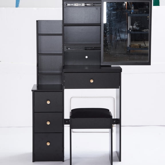 Small-Scale Vanity | Designed for Small Rooms with Clean Packaging | Offers a Dust-Free Experience