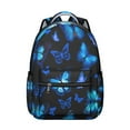 thumbnail image 1 of Small School Backpack with Vibrant Butterfly and Floral Designs, Lightweight and Fashionable for Daily Travel, 1 of 6