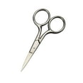 thumbnail image 1 of Small Scissors – Stainless Steel Facial Hair Grooming Beauty Tool for Men – Mustache, Eyebrow, Eyelash, Nose, Ear, Beard Trimming, 1 of 4
