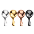 Small Scoops for Canisters,Total of 4 Pcs Short Handle Spoons Salt
