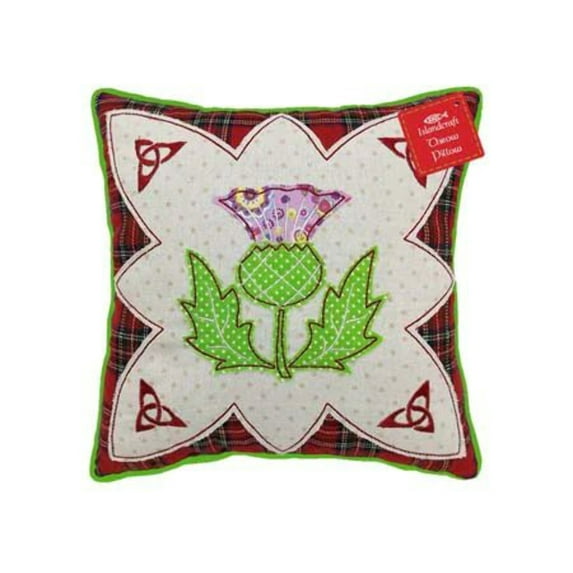 Small Scottish Thistle Throw Pillow