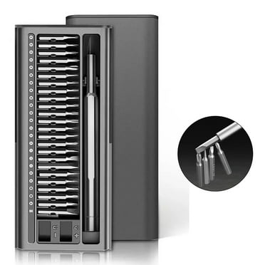 Small Screwdriver Set, 26 in 1 Mini Magnetic Tiny Screwdriver Set Case for PC, Eyeglasses, Computer, Electronic, Watch Repair Precision Screwdriver Set and Star Tiny Screw Driver