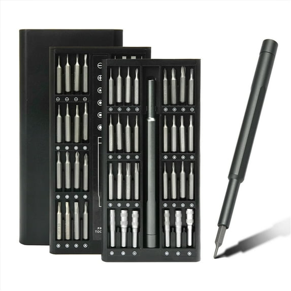 Goobetter 63 in 1 Precision Screwdriver Set,Professional Magnetic Mini Household Repair Tool Kit for Phone, Computer, Watch, Laptop, Game Console, Eyeglass