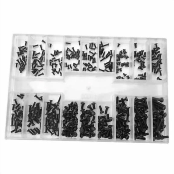 Small Screws Assortment Kit 18 Kinds M1.2 / M1.4 / M2.0 Tiny Micro Screws Set...