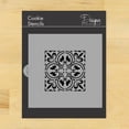 thumbnail image 1 of Small Scroll Tile (3 Inch) Cookie and Craft Stencil CM137 by Designer Stencils, 1 of 4