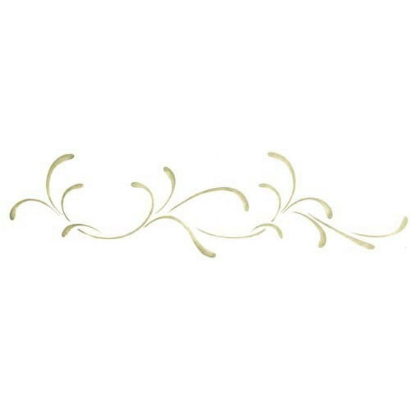 Small Scroll Wall Stencil SKU #3481 by Designer Stencils