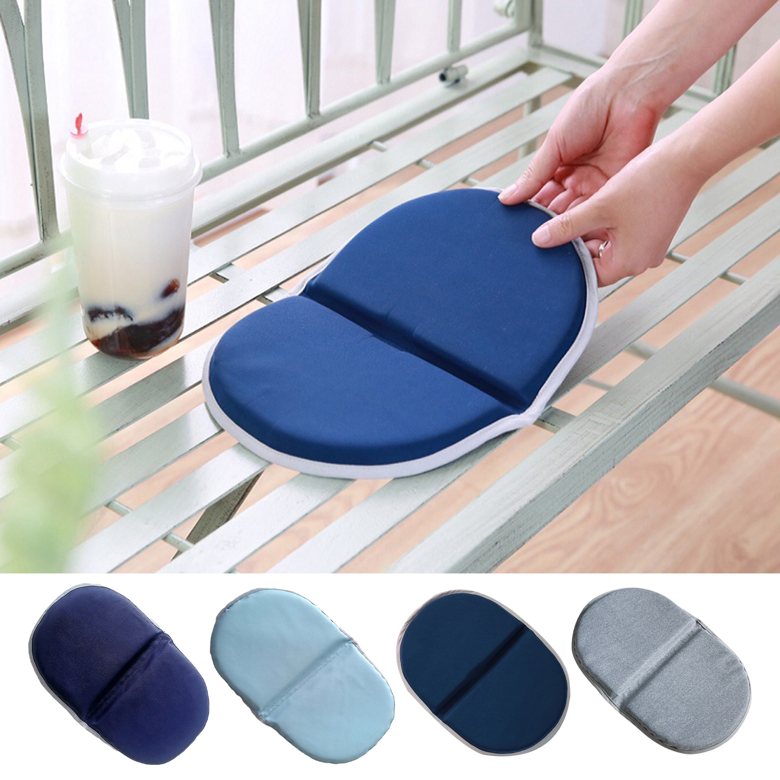 Small Seat Cushion Portable Foldable Rest Mat Waterproof NonSlip Mini