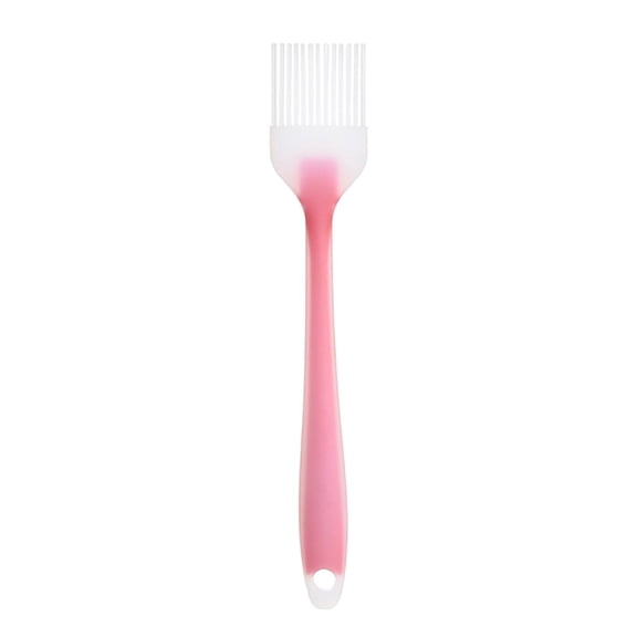 Small Semi-Transparent Silicone Basting Brush, Food Grade Oil Brush For Baking Bbq, Multi-Use For Bread Cooking And Basting