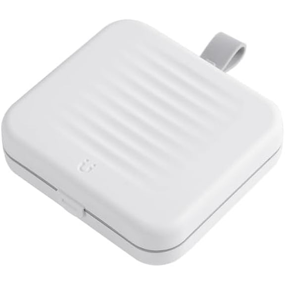 Small Sewing kit Travel Size, Mini Sewing Kits Storage-Box Gifts for Adults, Beginners DIY Easy Embroidery Thread Needle Accessories,Home and Hand Sewing Supplies, Basic Emergency Needle case (White)