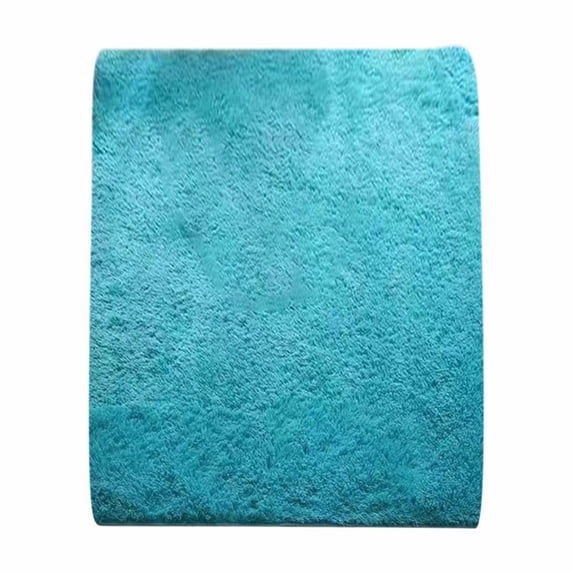 Small Shaggy Rug Decorative Plush Furry Area Rugs Comfortable Bath Rugs Door Mat Machine Washable and Absorbent Rug Soft Bathroom Decor for Bathroom Floor Bathtub Vanity, 16x23 Inch
