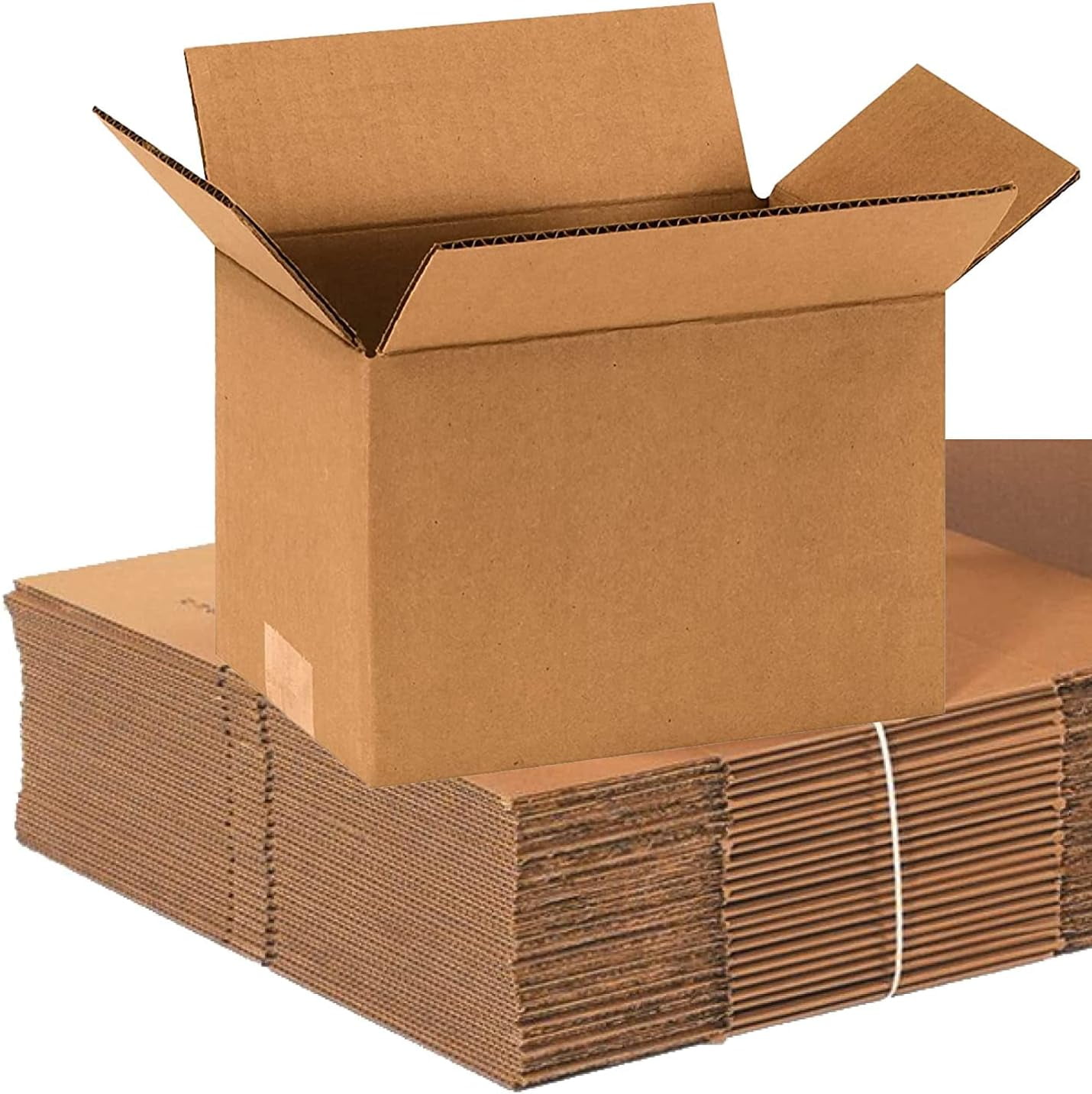 Small Shipping Boxes, 9"L x 6"W x 6"H (25Pack) Heavy Duty Corrugated