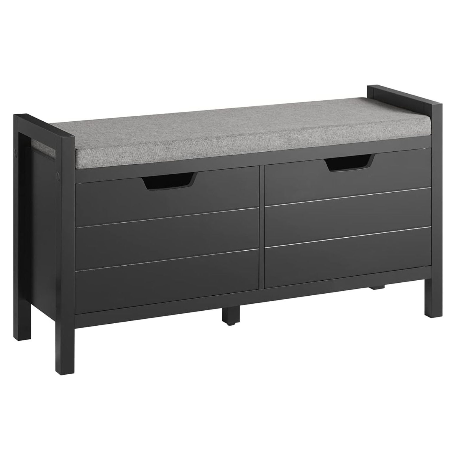 Small Shoe Bench Front Door Entrance, Narrow Shoe Rack Entryway