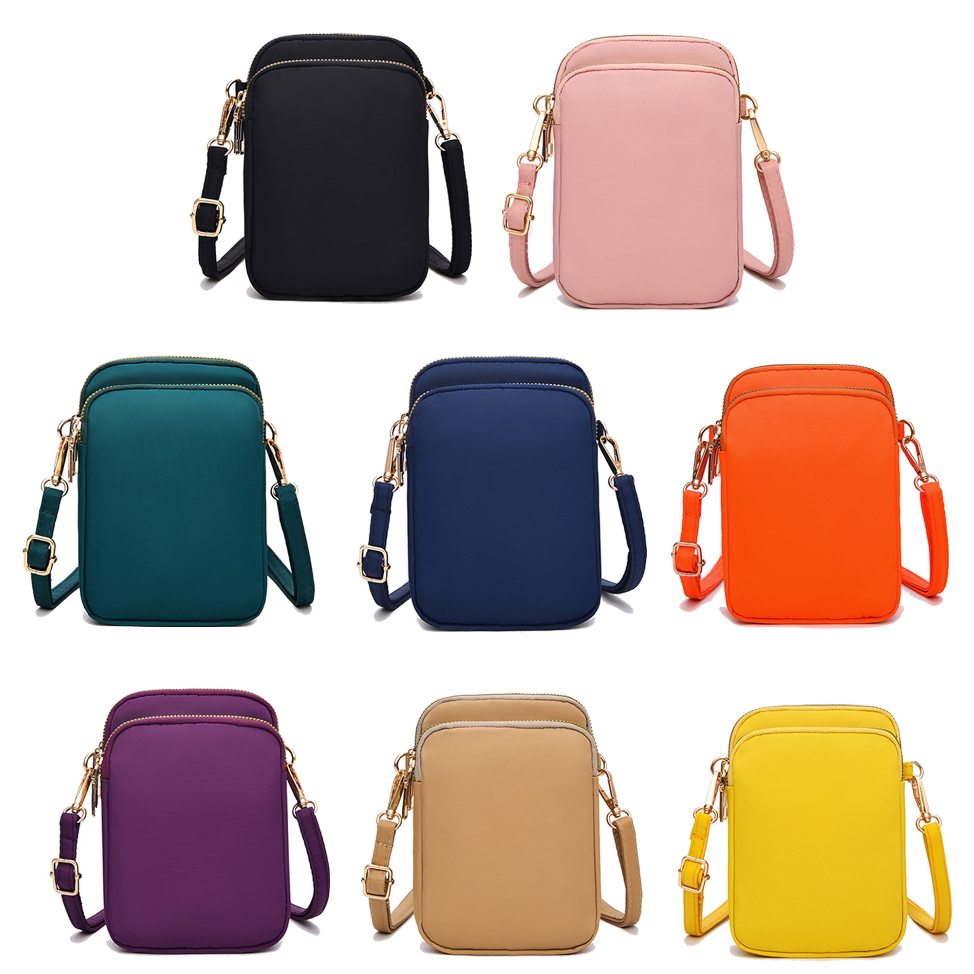 Small Shoulder Bag Women Mobile Phone Bag Mini Female Messenger Purse Lady Wallet CrossBody Bag Handbag Black