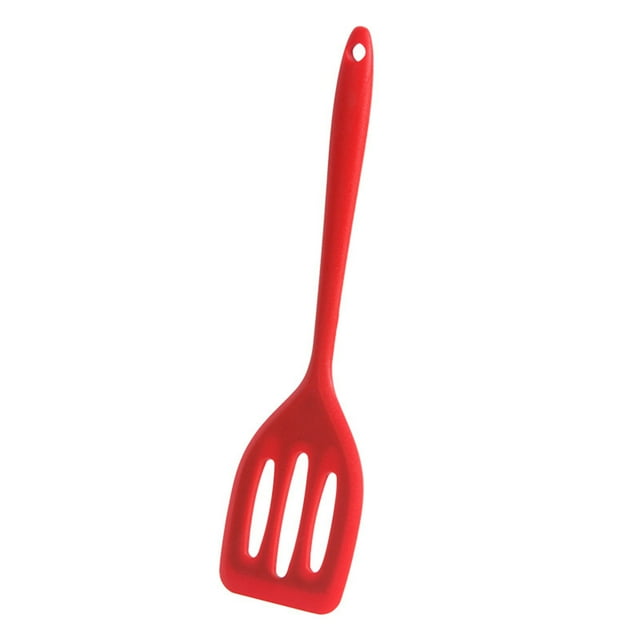 Small Silicone Turner Heat Slotting Spatula Suitable For Fish Eggs
