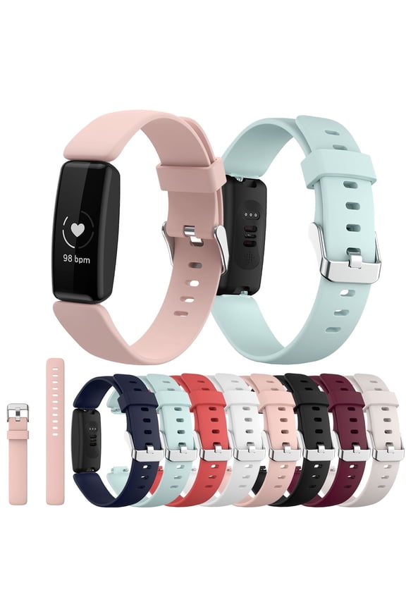 Small Silicone Wristband Strap for Inspire 2 Bracelet Watch Comfortable Flexible Replacement Band Easy to Install for Daily Use Stylish Finds for Less