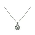 thumbnail image 1 of Small Silver Irish Celtic Knot Circle Pendant Necklace for Women 18 Inch, 1 of 6