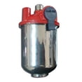 thumbnail image 1 of Small Single Port Fuel Filter, Chrome, 1 of 1