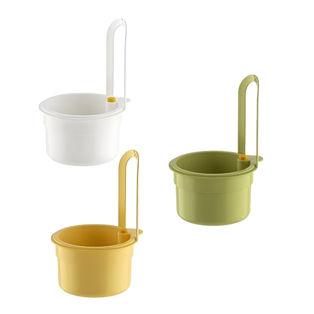 Small Sink Organizers Dish Drying Rack Strong Plastic Basket for Food Scraps