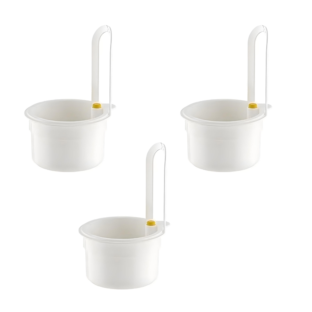 Small Sink Organizers Dish Drying Rack Strong Plastic Basket for Food Scraps