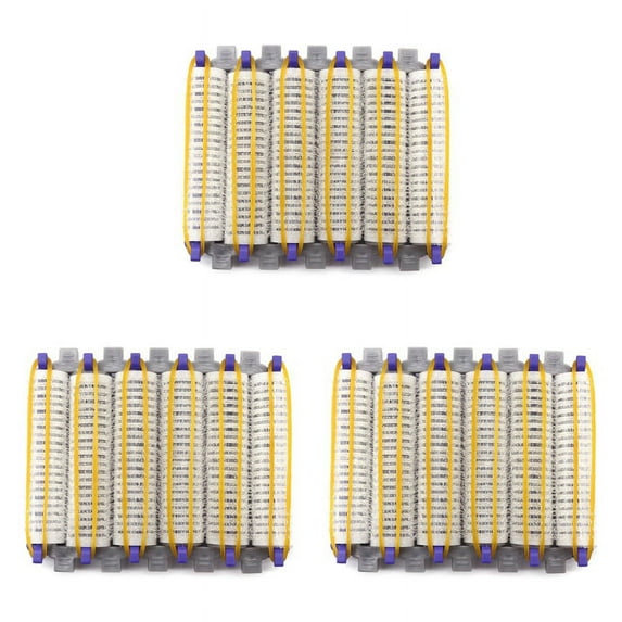 Small Size 72Pcs/Set Salon Nylon Hook & Loop Hair Rollers Set Hair Root Perm Rods Bars Curlers with Clips & Rubber Bands