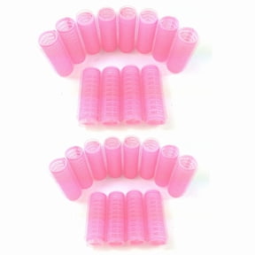 Small Size Hair Roller-Self Grip Hair Curler Mini Sized Hairdressing Tools, Salon Curly Style for Short Hair, Happon Pack of 24 Small 0.6 inch (Random Color)