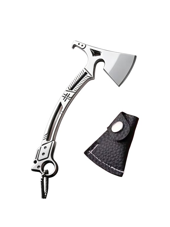 Small Size Hatchets Keyring Tool Carbon Steel Construction Pendant Keyring With Anti Scratch Surfaces For Practical Uses