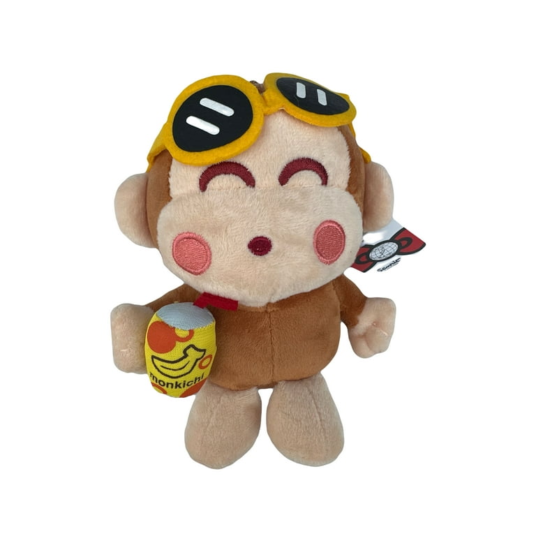 MONKICHI Small Size Monkichi Plush Toy (5in) - Monkichi And Banana Shake