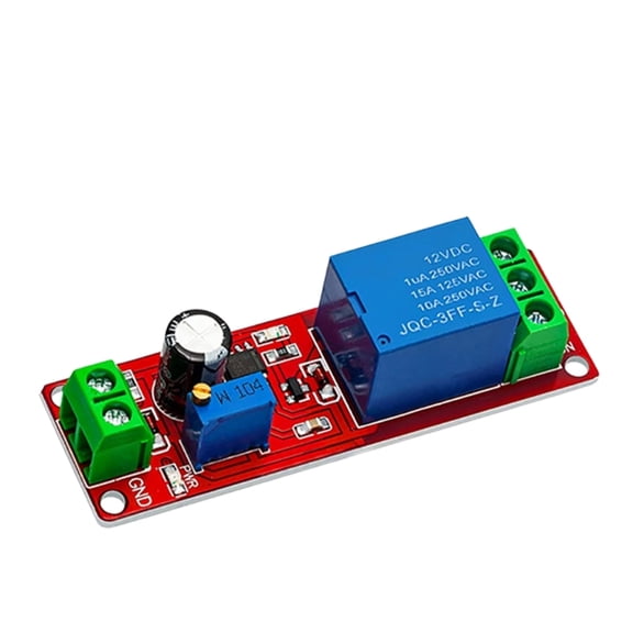 Small Size NE555 Delay Timer Module Relays Switching Module For Automotive Appliance