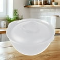 thumbnail image 1 of Small Size Rice Bowl Soup Bowl, Household Tableware, Minimalist Design, Easy Cleanup, Kitchenware, Food Storage, Wave Safe, Ceramic Material, Office Dining Use, 1 of 8