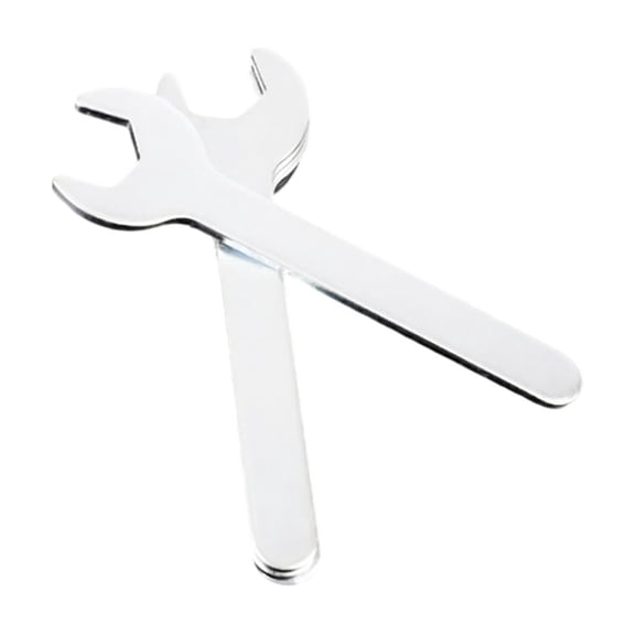Small Size Rustproof Open End Wrench Sapnner Tool Featuring Thin Profile U Shaped Jaw For Confined Mechanical Work