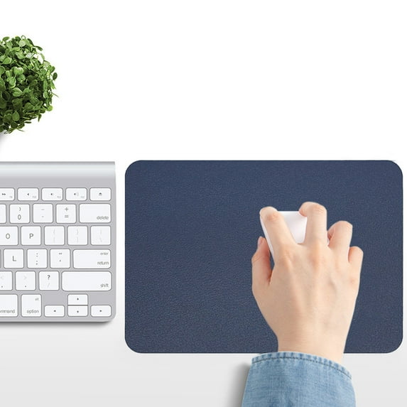 Small Size Watertight, Computer Mouse Mat with Anti-Slip Rubber Base, Easy Gliding, Spill-Resistant Surface, Durable Materials, Portable, in a Fresh Modern Design Easy to Clean Glossy Mat