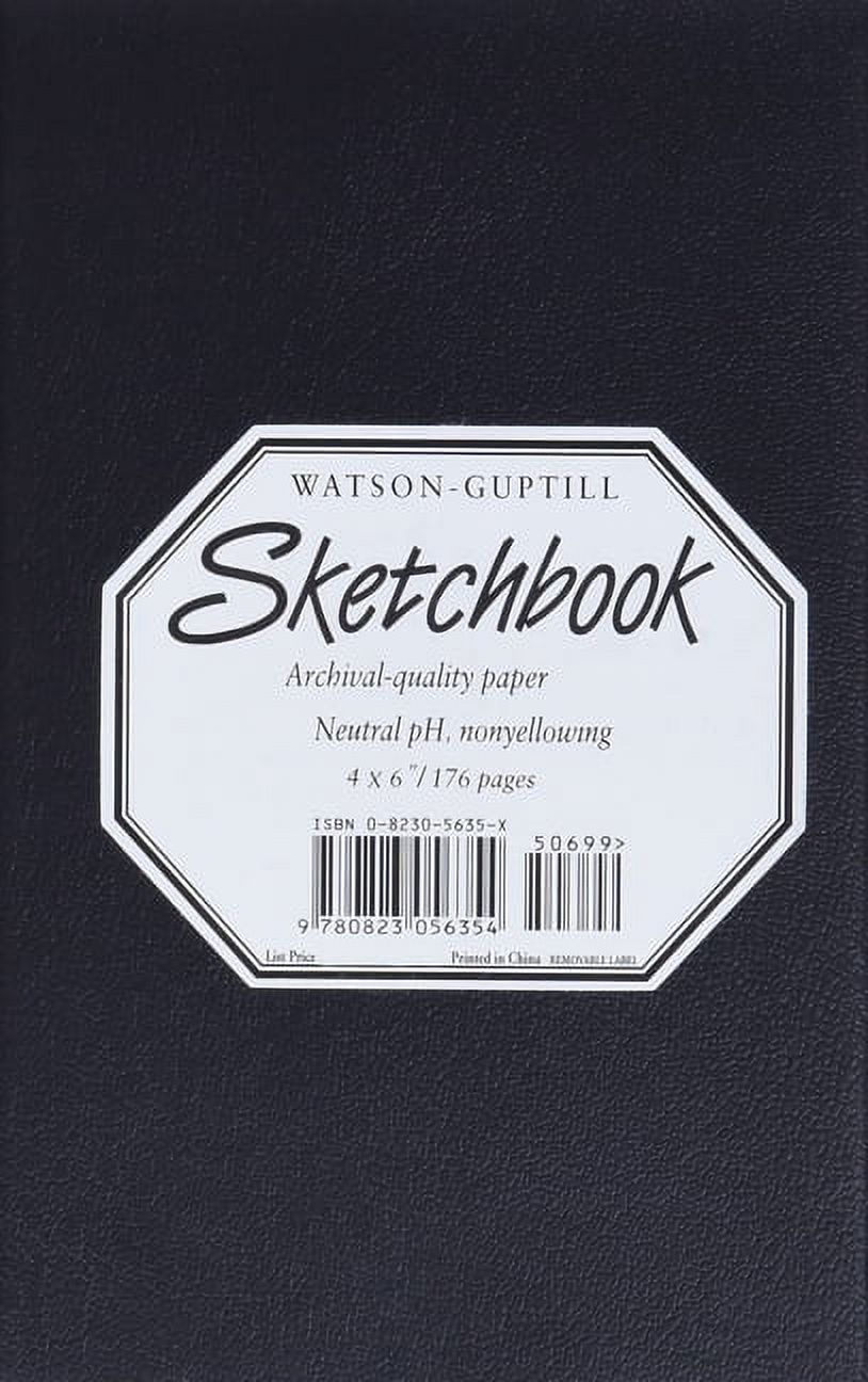Watson Guptill Sketchbooks Small Sketchbook (Black): Black, (Hardcover)