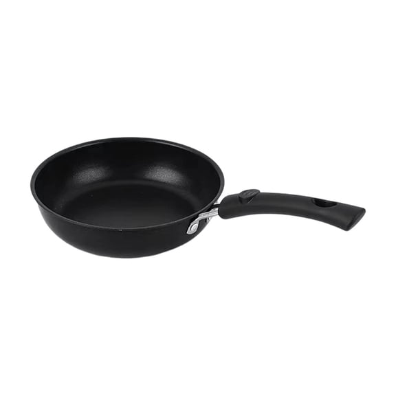 Small Skillet Nonstick Pan, 6.3 in Diameter, Breakfast Pan, Kitchen Cooking, Kitchen Accessories, Detachable Handle, Black, 1 Pc